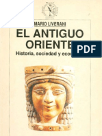 El Antiguo Oriente - Historia, Sociedad y Economia (Mario Liverani)