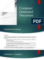 90A-Computer Generated Documents (Updated)