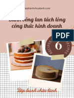Minimalist Polaroid Cake Recipe Book A4 Document