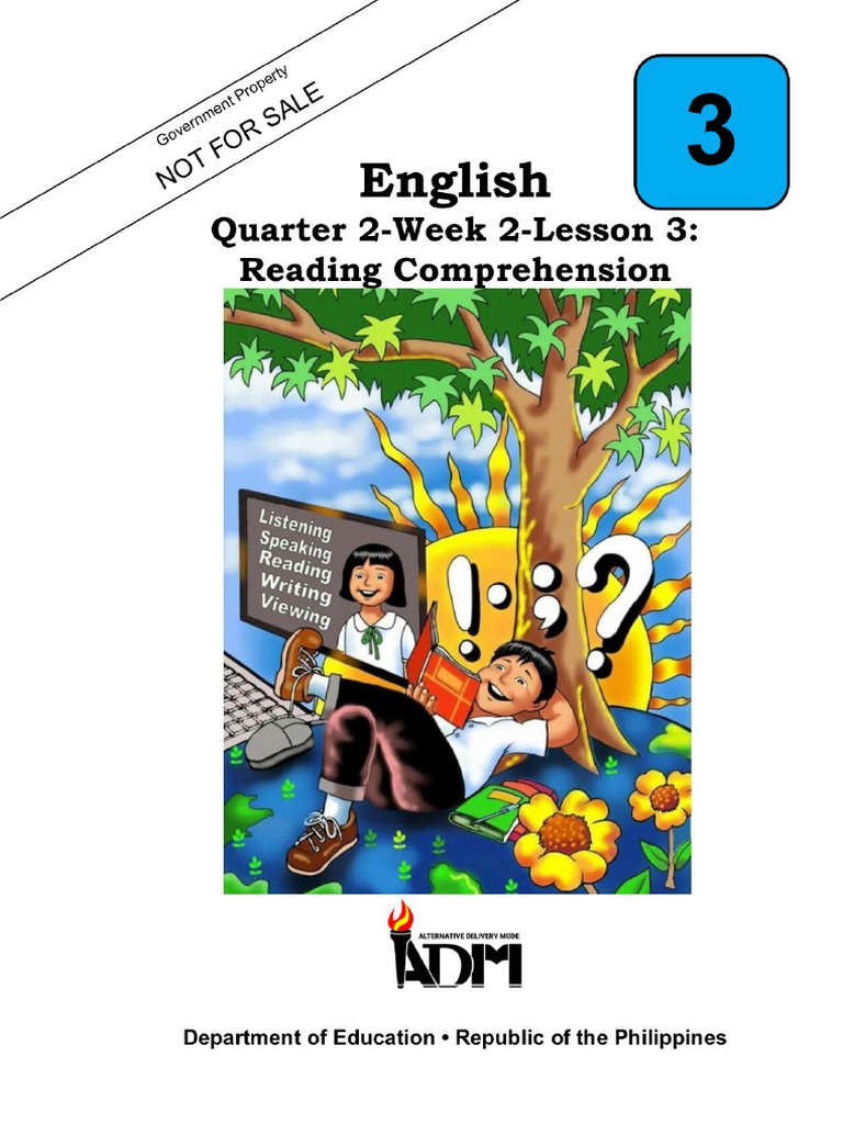 Grade 3 English Reading Module | PDF | Learning | Reading Comprehension