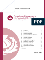 Prevention and Management of Hip Fracture in Older People: Scottish Intercollegiate Guidelines Network