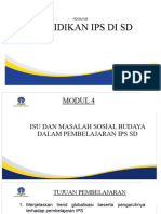 Pendidikan IPS SD Modul 4
