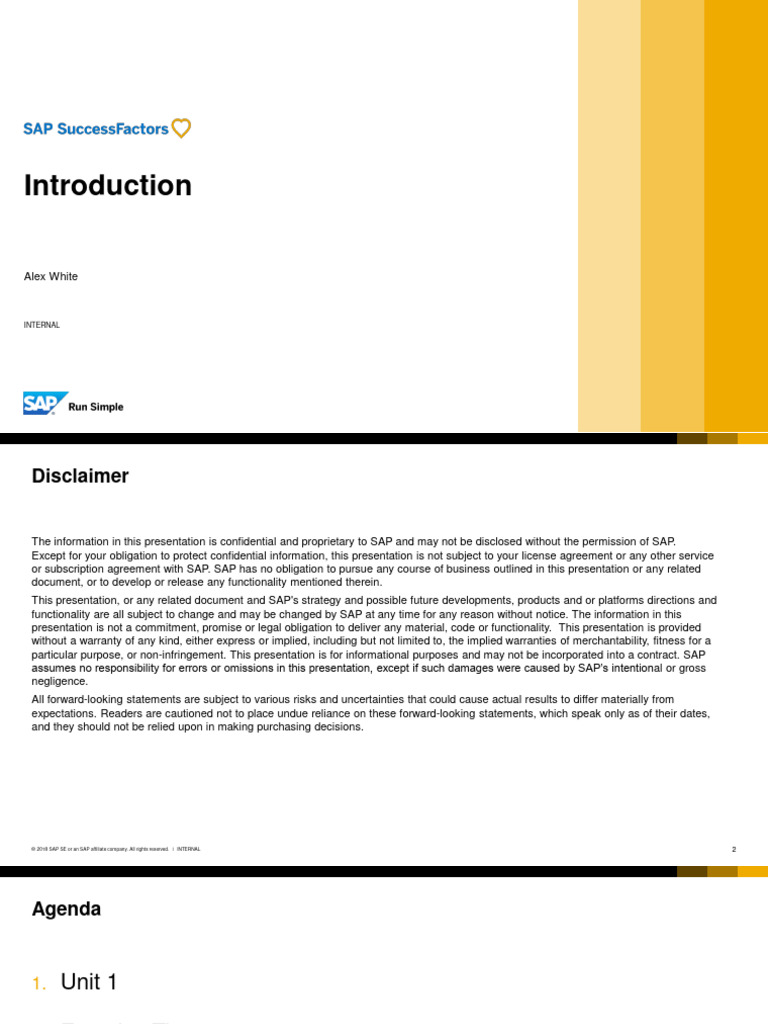 SAP Employee Central Implementation Guide | PDF | Xml | Computing