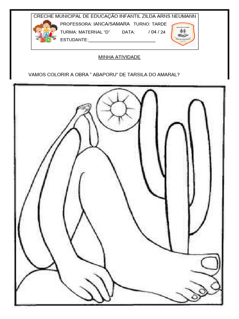 Atividade Abaporu | PDF | Carreira e Crescimento | Arte