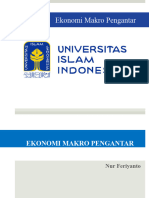 Ekonomi Makro Pengantar UII Yogyakarta 