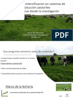 4. El Proceso de Intensificación en Sistemas de Producción Pastoriles