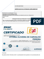 Padrão de Entrega de Atividade Complementar (Atual) Final 2h