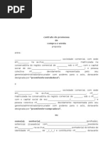 Contrato Promessa e Venda