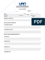 Historia Clinica de Endodoncia 2023