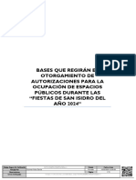 Bases Atracciones y Casetas Feria San Isidro 2024. REVISADAS - Report