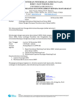 Undangan Koordinasi Matching Fund Tahun 2023 Dalam Rangka Persiapan Pencairan Dana Tahap 2 (20%)