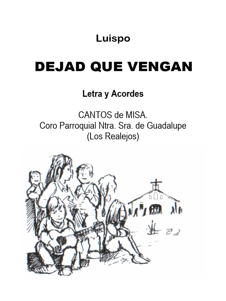 Dejad Que Vengan: Letra y Acordes | PDF