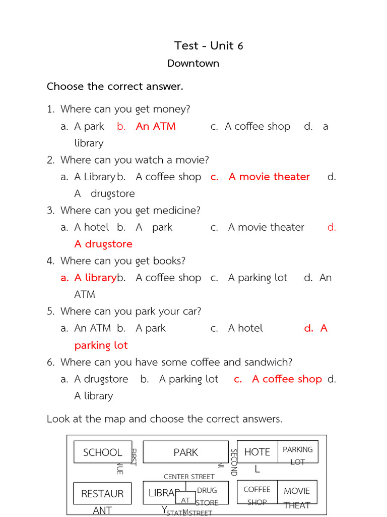 Test Unit 6 | PDF