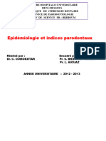 Epidémiologie et indices parodontaux