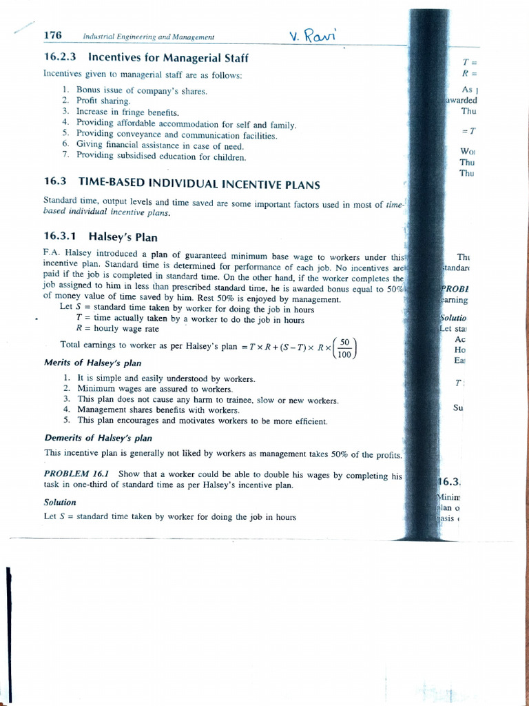 Incentive Pdf Piece Work Employment