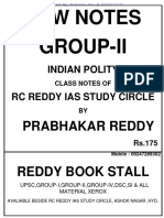 Indian Polity by Prabhakar Reddy