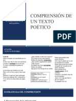 Comprensión de Un Texto Poético