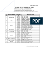 Notice Regarding Declaration of Technically Qualified Bidders-19th Tranche