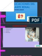 Clase 8 Complicaciones Del Trasplante Renal