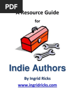 Download A Resource Guide for Indie Authors by Ingrid Ricks SN72719262 doc pdf