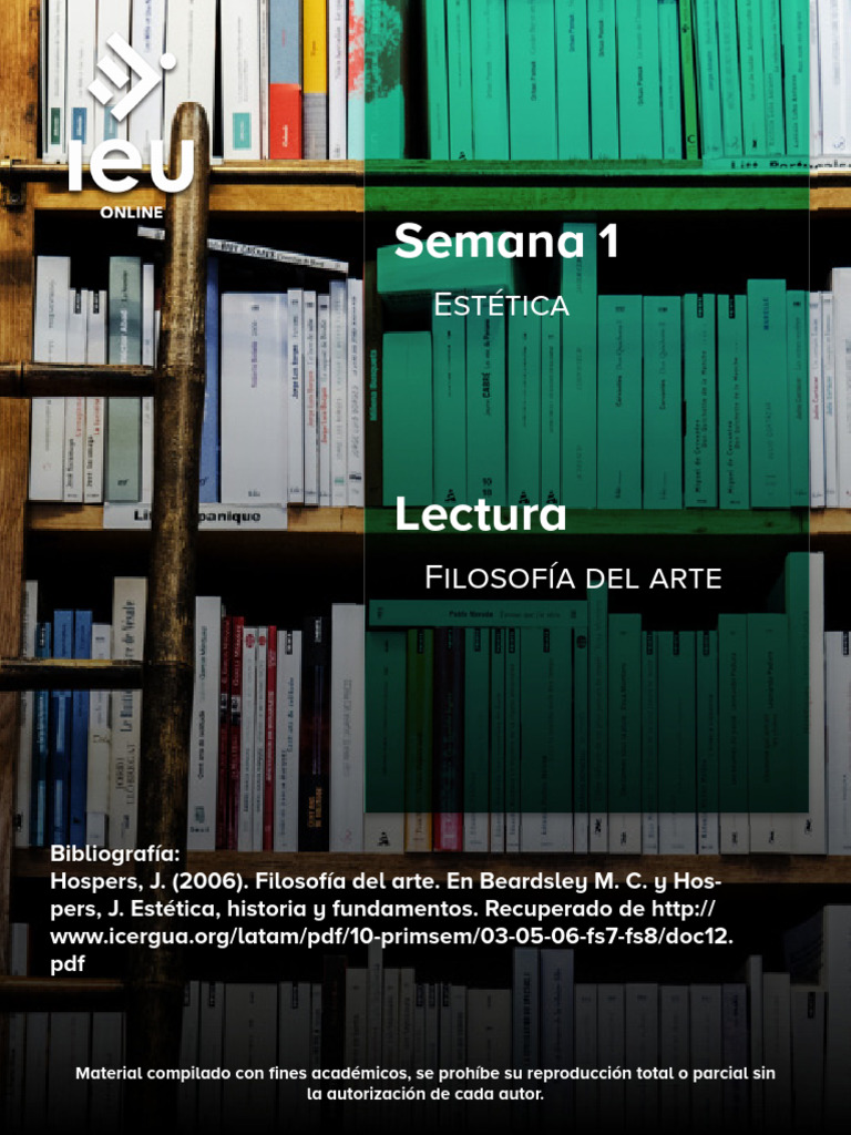 Bloque 1 - Lectura Complementaria 2 | Descargar gratis PDF | Estética ...