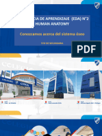 Experiencia de Aprendizaje (Eda) N°2 Human Anatomy: Conozcamos Acerca Del Sistema Óseo