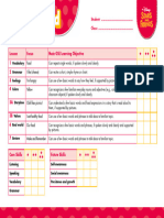 L1 Assessment Sheets Unit 8