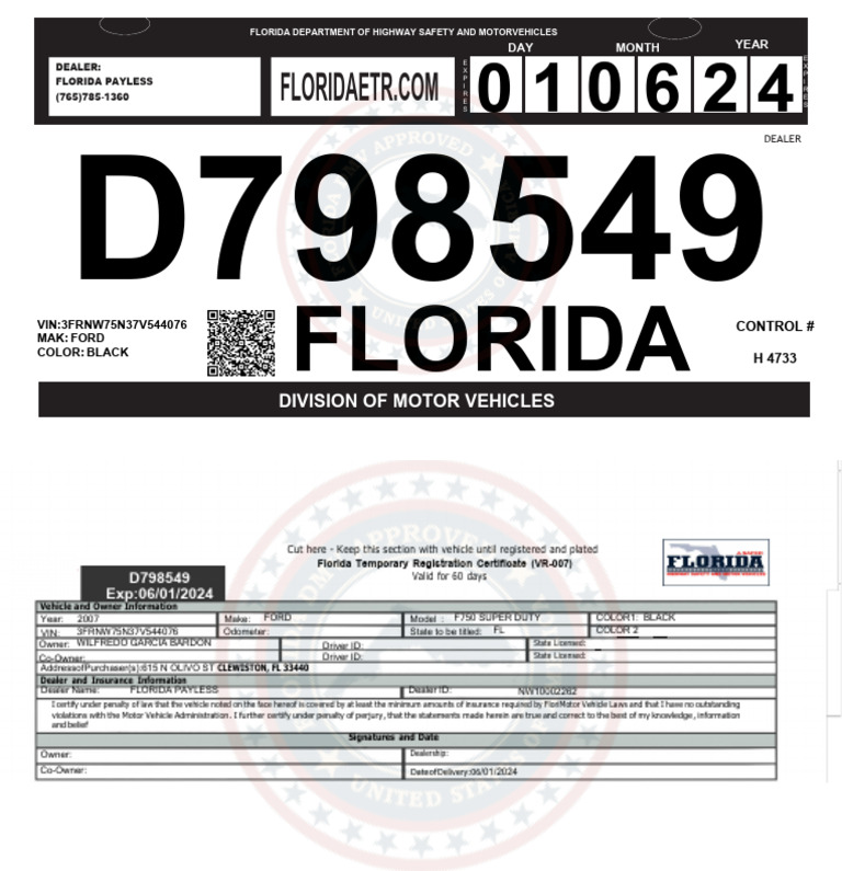 FLORIDA | PDF | Department Of Motor Vehicles | Driving