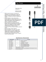 2.-Válvula de Acceso Tipo Pivote Soldable, Modelo 494-Tuse-4-T, 1-4