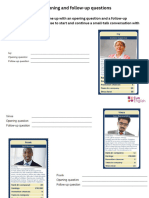Opening and Follow-Up Questions