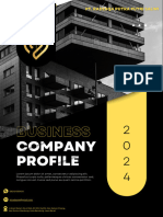 Black Yellow Modern Elegant Business Company Profile Booklet (1)