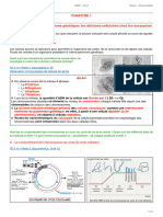 1SPE - TH.1A - Chap.1 - Divisions Cellulaires - 2022