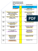 2024 Term 1 Exams Timetable 1