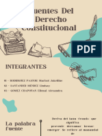 Fuentes Del Derecho Constitucional