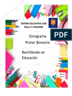 Cuarto Bachillerato en Educación