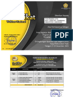 Sertifikat Webinar Pecinta Al-Qur'an Halaman 1 Dan 2 PDF