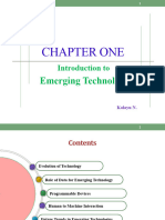 #1 Introduction to Emerging Tech