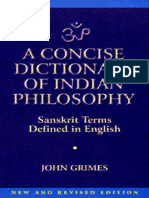 Grimes, John A - A Concise Dictionary of Indian Philosophy - Sanskrit Terms Defined in English-State University of New York Press (1996)