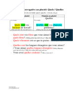 Leçon 7 Grammaire