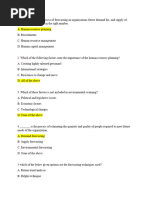 HRM Set Practice Set