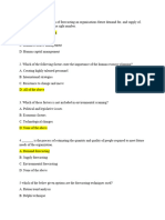 HRM Set Practice Set