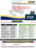 Analytical Reading & Reasoning