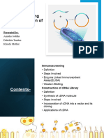 Immunoscreening and Construction of CDNA Library