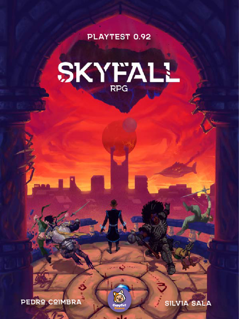 Skyfall RPG - Playtest 092 | PDF | Jogos de RPG
