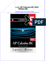 Free Download 5 Steps To A 5 Ap Calculus BC 2024 William Ma Full Chapter PDF