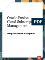 Using Subscription Management