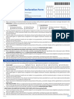 Plan Transparency Declaration Form (PTDF) - FINAL
