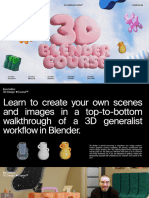 Curriculum 3d Blender Course