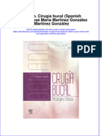 Free Download Donado Cirugia Bucal Spanish Edition Jose Maria Martinez Gonzalez Martinez Gonzalez Full Chapter PDF