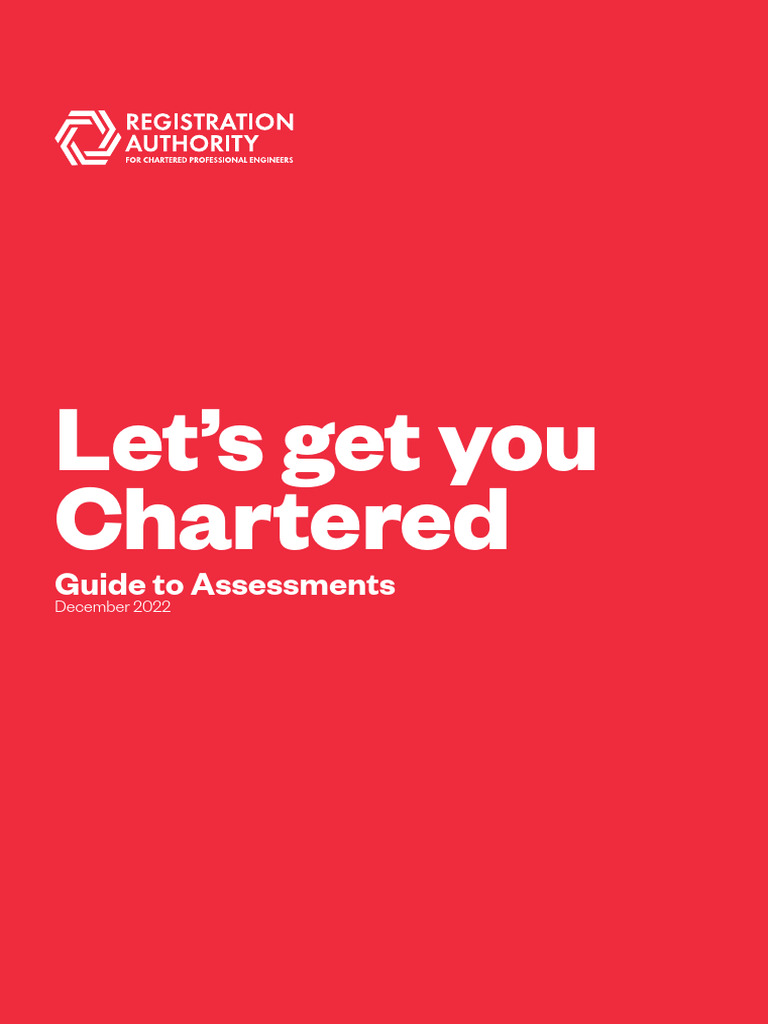 CPEng Qualification Assessment Guide | PDF | Professional Development ...